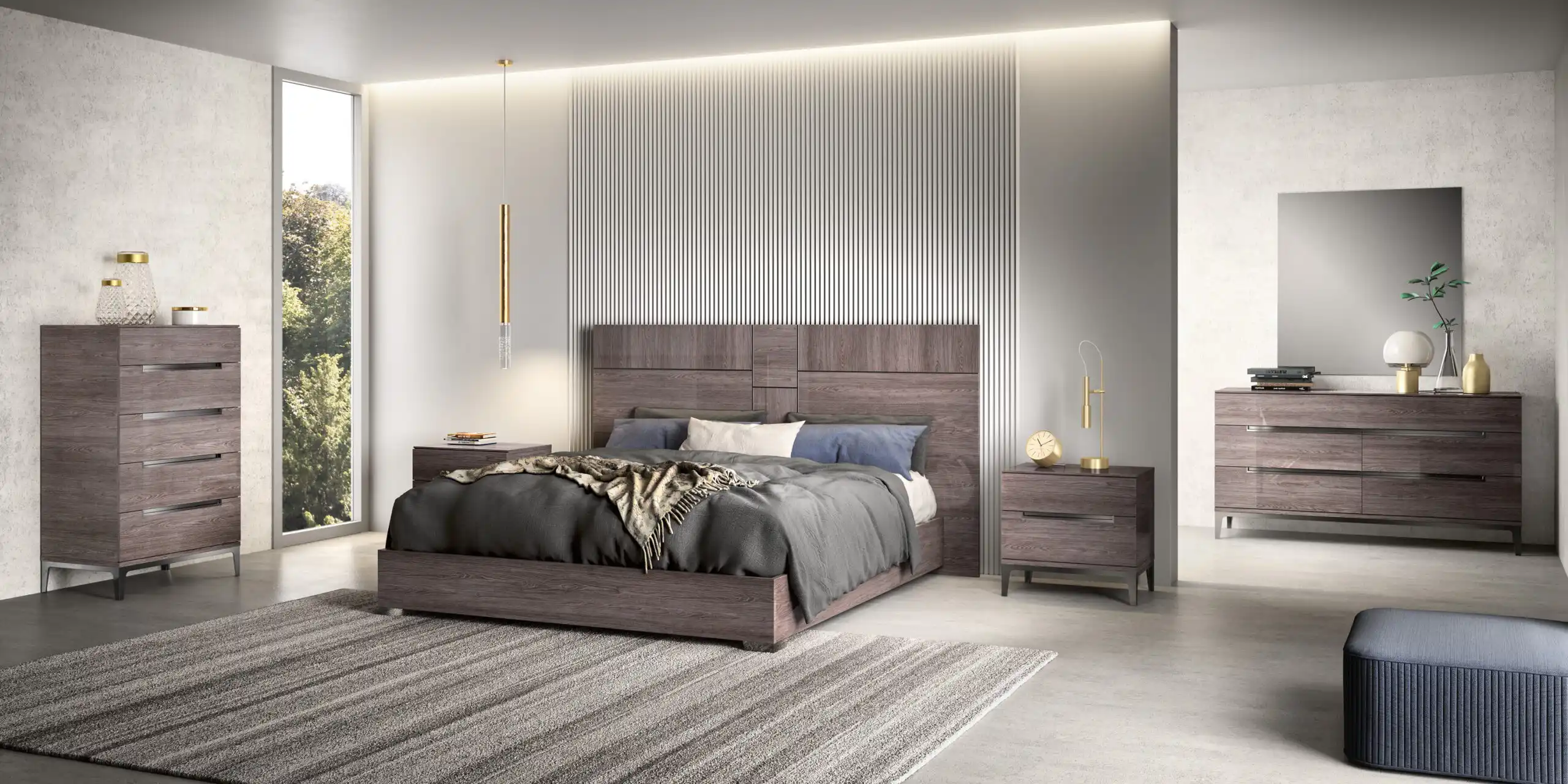 high gloss lacquer bedroom furniture